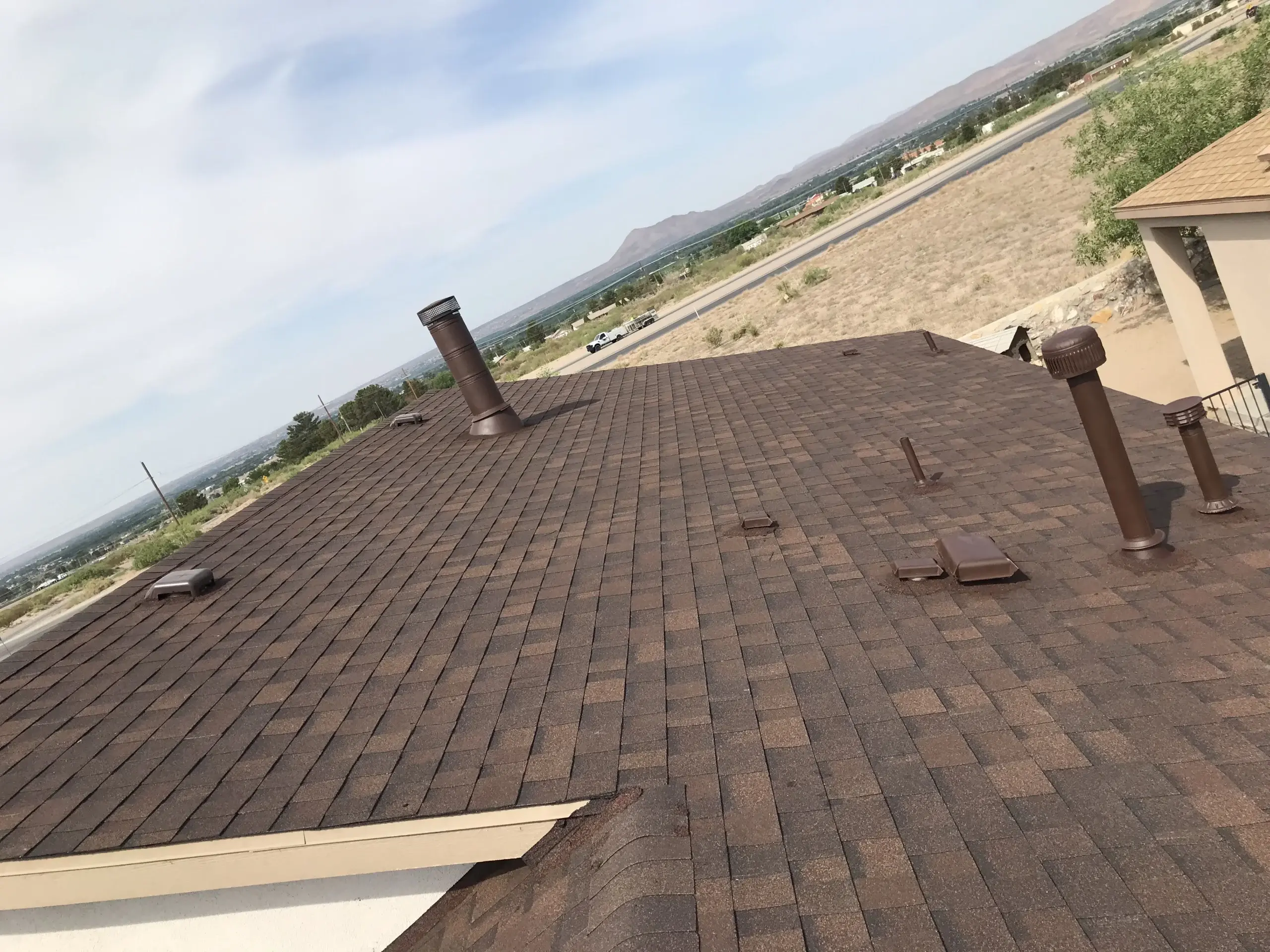 Residential stucco exterior in Las Cruces, NM